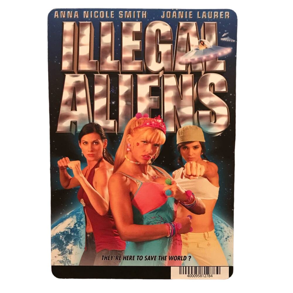 Mini Movie Poster - Illegal Aliens - Art Home Office Dorm Decor Fits A5 Frame